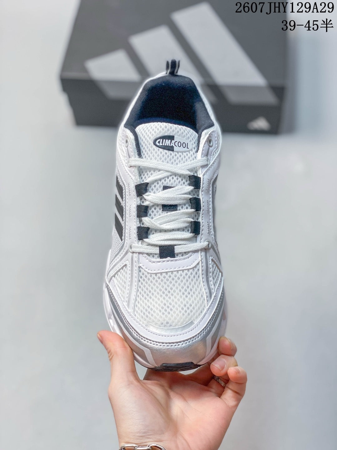 Adidas KK01550 Men's Running Shoes - 4 Colorways incl. White/Grey & White/Grey/Beige